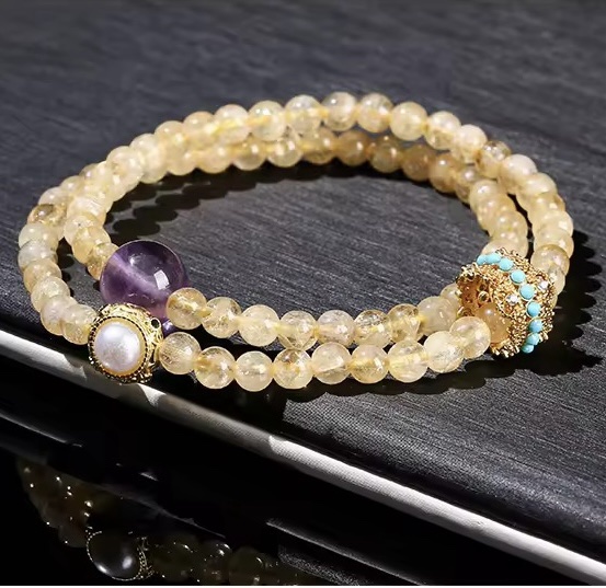 「新年限量、僅此一條」多寶皇冠🧧提升財運、事業運、人緣、勇氣自信、腸胃健康、除霉運、防小人手鏈⚠️標價為AUD澳幣