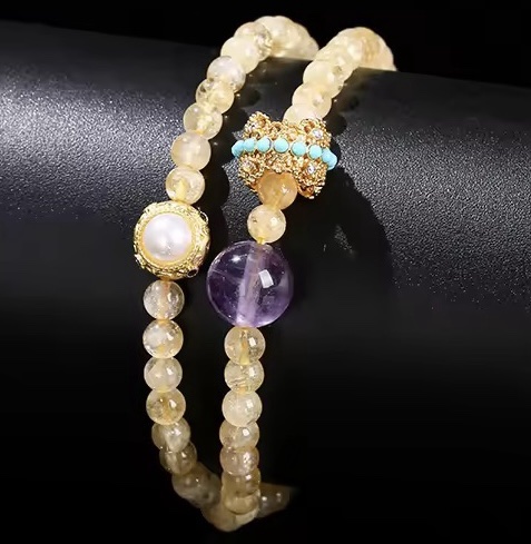 「新年限量、僅此一條」多寶皇冠🧧提升財運、事業運、人緣、勇氣自信、腸胃健康、除霉運、防小人手鏈⚠️標價為AUD澳幣