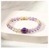 「新年限量、僅此一條」紫氣東來👑冰種紫水晶手鏈 提升貴氣、人緣、財運、事業運 讓你貴氣逼人