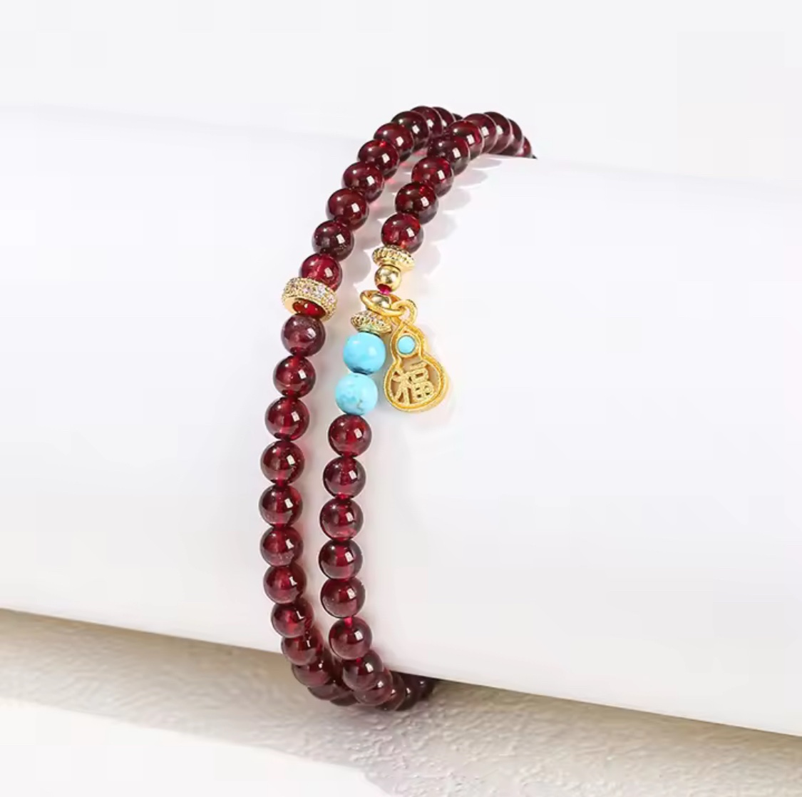 「新年限量、僅此一條」石榴石 提升氣血、健康長壽、活力滿滿手鏈