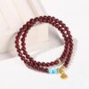 「新年限量、僅此一條」福壽安康🧘後黑魔法時期必備！全方位修復身心靈健康，讓你活力滿滿、氣血充盈 石榴石手鏈⚠️標價為AUD澳幣