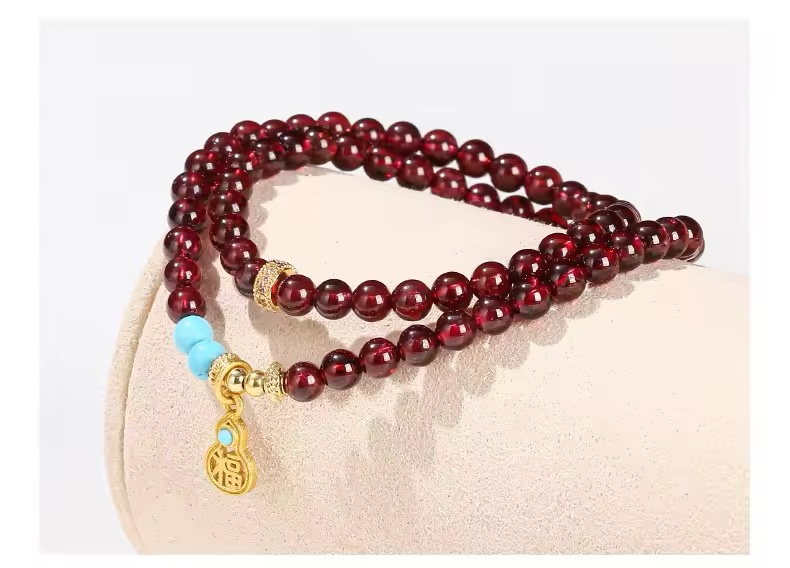 「新年限量、僅此一條」石榴石 提升氣血、健康長壽、活力滿滿手鏈