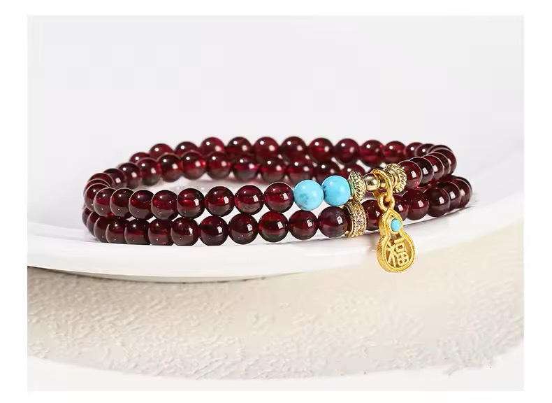 「新年限量、僅此一條」石榴石 提升氣血、健康長壽、活力滿滿手鏈