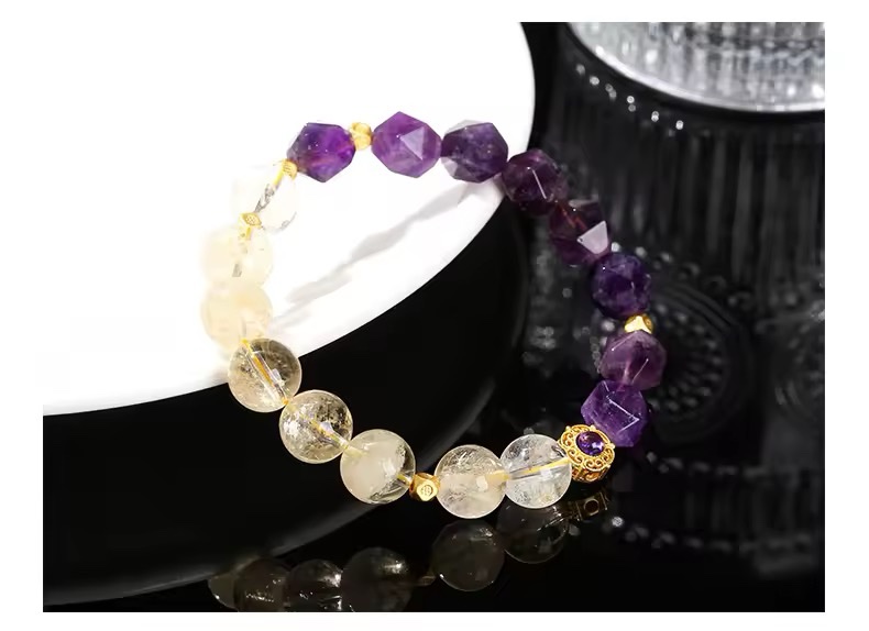 img_7160-2 「新年限量、僅此一條」紫氣東來🧧富貴雙全 紫水晶 黃水晶手鏈 提升財運、事業運、官運、人緣、慧眼識人、防小人、增強勇氣自信和腸胃健康⚠️標價為AUD澳幣