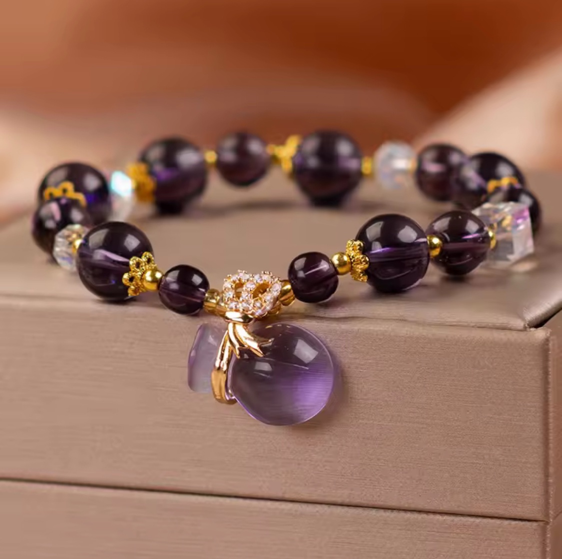 「新年限量、僅此一條」多寶福袋💎紫水晶手鏈 吸引宇宙一切豐盛來到你的生命中！