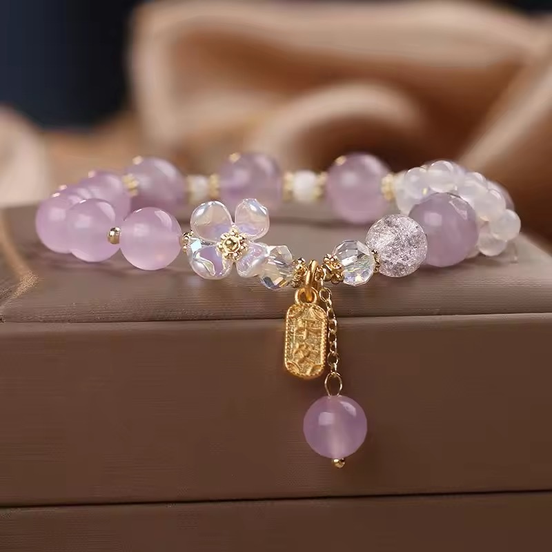 「新年限量、僅此一條」平安喜樂 花開富貴 冰糖瑪瑙手鏈