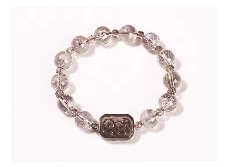 img_7102-2 富貴花開🌸茶晶驅邪避凶、驅除霉運、防小人、護身符🪬手鏈⚠️標價為AUD澳幣