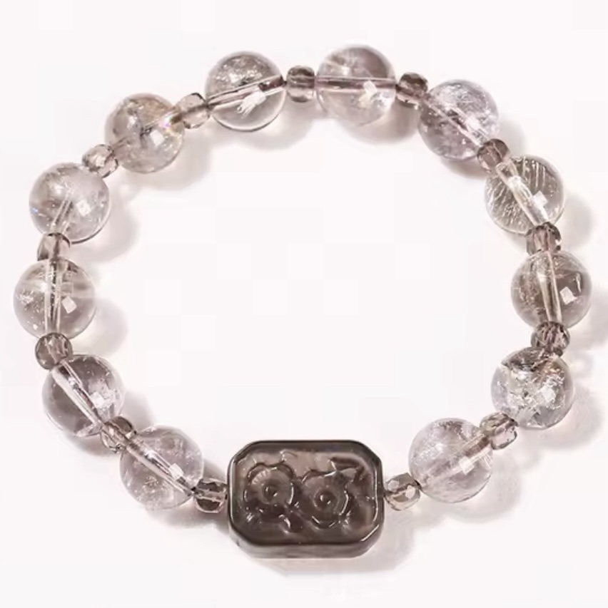 img_7106-4 富貴花開🌸茶晶驅邪避凶、驅除霉運、防小人、護身符🪬手鏈⚠️標價為AUD澳幣