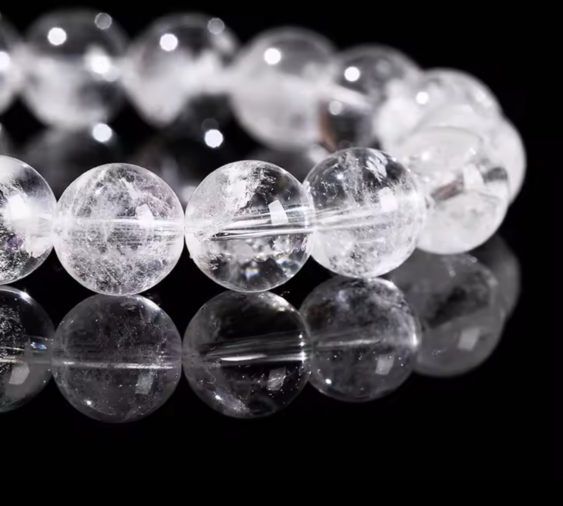 「Q札特的祝福」超強淨化一切霉運、晦氣、全面提升你的運氣！防小人、助眠、招財聚財防漏財💰白幽靈手鏈⚠️標價為AUD澳幣